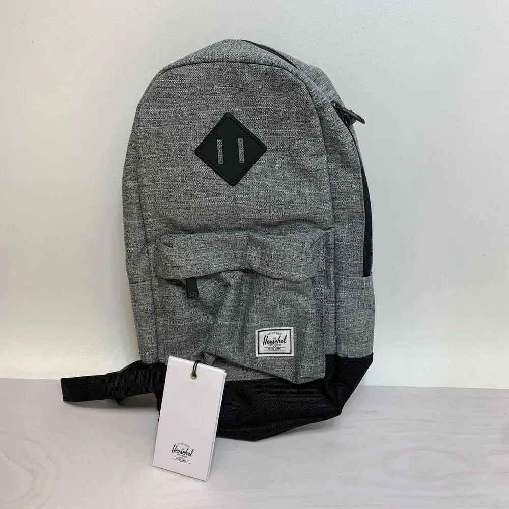 Herschel Supply Co Heritage Shoulder Bag Backpack Crossbody Gray‎ Unisex